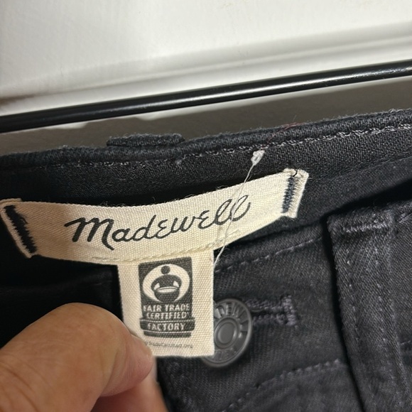 Madewell Women's Black Straight Leg Jeans - Picture 5 of 9